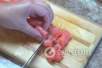 Салат "Цезар" з морепродуктами - Крок 9 Салат "Цезар" з морепродуктами - Крок 9