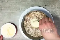 Салат курица с ананасами классический - Шаг 10 Салат курица с ананасами классический - Шаг 10
