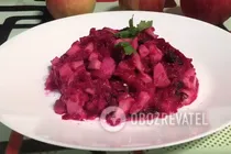 Салат з буряка з чорносливом та яблуками - Крок 7 Салат з буряка з чорносливом та яблуками - Крок 7