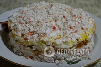 Салат "Праздничный" с яблоком - Шаг 12 Салат "Праздничный" с яблоком - Шаг 12