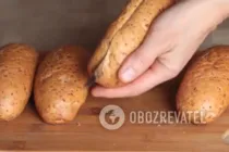 Хот-дог з картоплею - Крок 1 Хот-дог з картоплею - Крок 1