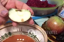 Салат з буряка з чорносливом та яблуками - Крок 2 Салат з буряка з чорносливом та яблуками - Крок 2