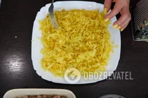 Салат з печінки тріски з яблуком - Крок 4 Салат з печінки тріски з яблуком - Крок 4
