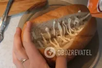 Хот-дог по-домашнему - Шаг 4 Хот-дог по-домашнему - Шаг 4