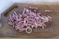 Салат "Анастасія" з корейською морквою - Крок 4 Салат "Анастасія" з корейською морквою - Крок 4