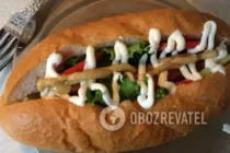 Хот-дог по-домашнему - Шаг 7 Хот-дог по-домашнему - Шаг 7