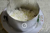 Салат "Праздничный" с яблоком - Шаг 8 Салат "Праздничный" с яблоком - Шаг 8