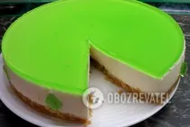 Торт из печенья и желе - Шаг 9 Торт из печенья и желе - Шаг 9