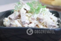 Салат з дайконом і м'ясом - Крок 8 Салат з дайконом і м'ясом - Крок 8