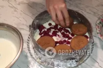 Торт із вівсяного печива - Крок 8 Торт із вівсяного печива - Крок 8