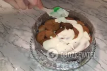 Торт із вівсяного печива - Крок 9 Торт із вівсяного печива - Крок 9