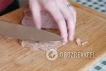 Салат с дайконом и говядиной - Шаг 3 Салат с дайконом и говядиной - Шаг 3