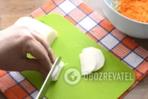 Салат с дайконом и овощами - Шаг 4 Салат с дайконом и овощами - Шаг 4