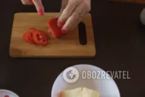 Салат с жареными грибами и курицей - Шаг 4 Салат с жареными грибами и курицей - Шаг 4