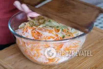 Салат с дайконом и говядиной - Шаг 7 Салат с дайконом и говядиной - Шаг 7