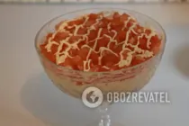Салат з копченою куркою та помідорами - Крок 6 Салат з копченою куркою та помідорами - Крок 6