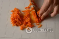 Салат с корейской морковью и курицей - Шаг 4 Салат с корейской морковью и курицей - Шаг 4