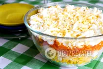 Салат з корейською морквою та курячою грудкою - Крок 9 Салат з корейською морквою та курячою грудкою - Крок 9
