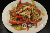 Салат з куркою та овочами - Крок 9 Салат з куркою та овочами - Крок 9