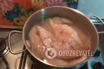 Салат з кальмарами та горошком - Крок 1 Салат з кальмарами та горошком - Крок 1