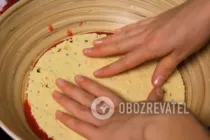 Творожный торт с клубникой - Шаг 15 Творожный торт с клубникой - Шаг 15