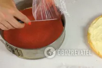 Торт с клубникой и желе - Шаг 20 Торт с клубникой и желе - Шаг 20