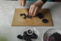 Салат з буряком, чорносливом і горіхами - Крок 2 Салат з буряком, чорносливом і горіхами - Крок 2
