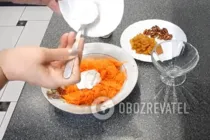 Салат із моркви з горіхами - Крок 3 Салат із моркви з горіхами - Крок 3