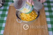 Салат з корейською морквою та курячою грудкою - Крок 3 Салат з корейською морквою та курячою грудкою - Крок 3