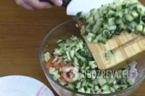 Салат з куркою та помідорами - Крок 4 Салат з куркою та помідорами - Крок 4