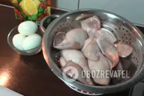 Салат з кальмарами та горошком - Крок 3 Салат з кальмарами та горошком - Крок 3