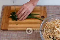 Салат з куркою та огірками - Крок 7 Салат з куркою та огірками - Крок 7