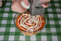 Салат з корейською морквою та курячою грудкою - Крок 8 Салат з корейською морквою та курячою грудкою - Крок 8