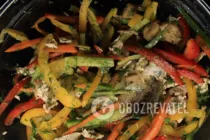 Салат з куркою та овочами - Крок 8 Салат з куркою та овочами - Крок 8