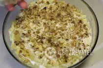 Салат з куркою, ананасами і волоськими горіхами - Крок 10 Салат з куркою, ананасами і волоськими горіхами - Крок 10