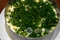Салат "Грибная поляна" с копченой курицей - Шаг 6 Салат "Грибная поляна" с копченой курицей - Шаг 6