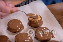 Чоко Пай з вершками - Крок 9 Чоко Пай з вершками - Крок 9