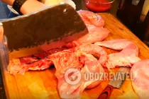 Чахохбили из фазана - Шаг 1 Чахохбили из фазана - Шаг 1