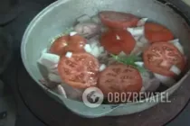 Чахохбили из перепелов - Шаг 3 Чахохбили из перепелов - Шаг 3
