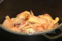 Чахохбили с гранатовым соусом - Шаг 3 Чахохбили с гранатовым соусом - Шаг 3