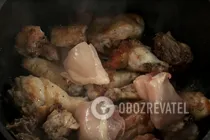 Чахохбили со сливами и вином - Шаг 4 Чахохбили со сливами и вином - Шаг 4