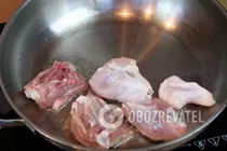 Чахохбили со сливами - Шаг 5 Чахохбили со сливами - Шаг 5