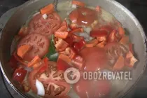 Чахохбили из перепелов - Шаг 6 Чахохбили из перепелов - Шаг 6