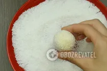 Цукерки "Рафаелло" - Крок 6 Цукерки "Рафаелло" - Крок 6