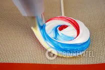 Разноцветное безе - Шаг 6 Разноцветное безе - Шаг 6
