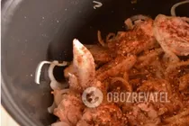 Куряче чахохбілі в мультиварці - Крок 3 Куряче чахохбілі в мультиварці - Крок 3