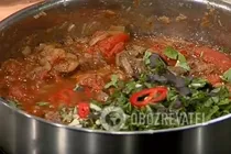 Чахохбили из говядины - Шаг 6 Чахохбили из говядины - Шаг 6