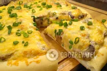 Вершково-грибна піца - Крок 12 Вершково-грибна піца - Крок 12