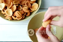 Орешки на крахмале и майонезе - Шаг 7 Орешки на крахмале и майонезе - Шаг 7