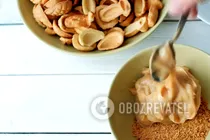 Орешки на крахмале и майонезе - Шаг 8 Орешки на крахмале и майонезе - Шаг 8
